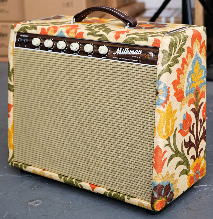 Milkman Sound 20W Creamer Combo Amplifier Khaki Floral Fane A60 Speakers