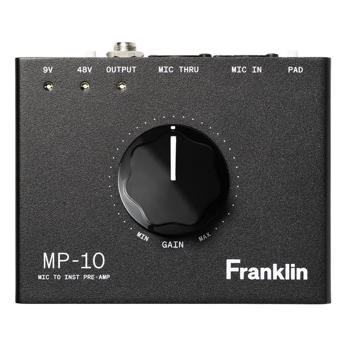 Franklin Audio MP-10 Mic To Instrument Preamp