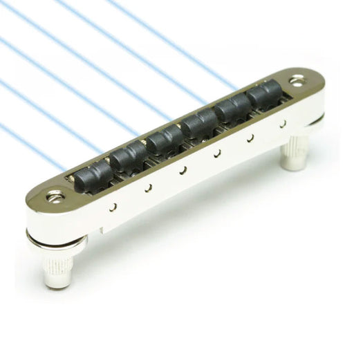 Graph Tech ResoMax NV Bridge 4mm Ghost Piezo Saddles Nickel PN-8843-N0