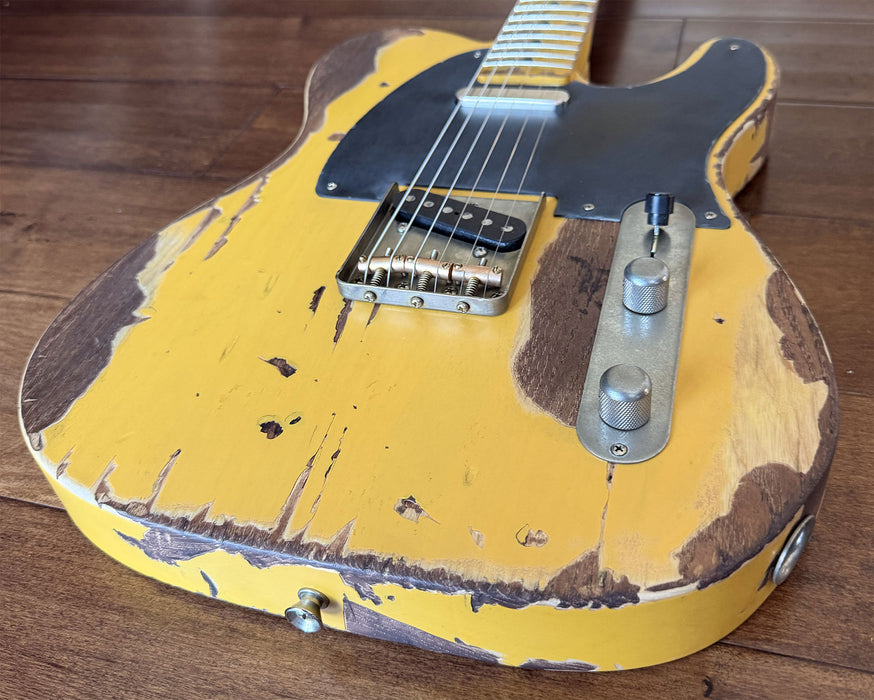 Nash Guitars Model T-52 Ash Body Butterscotch Blonde Maple Neck NG6439