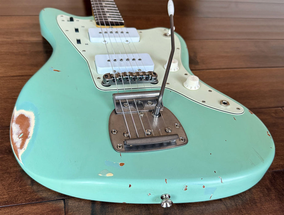 Nash Guitars Model JM-63 Surf Green Lollar Pickups Rosewood Neck NG6070