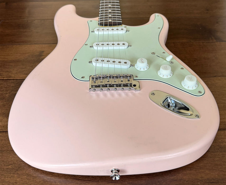 Nash Guitars Model S-63 Un-Aged Shell Pink Lollar Pickups Rosewood Neck NG6066