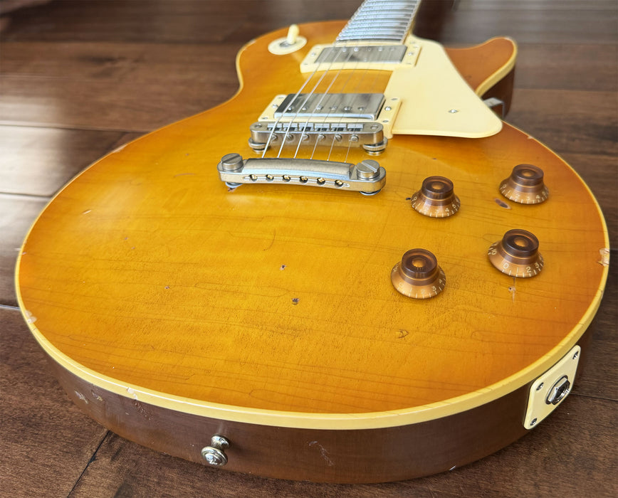Nash LP60 Gibson Les Paul Conversion Electric Guitar Lemon Burst 225630258