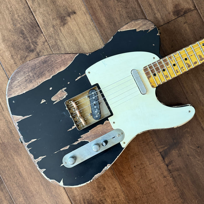 Nash Guitars Model T-57 Humbucker Neck Maple Neck Aged Black NG6424