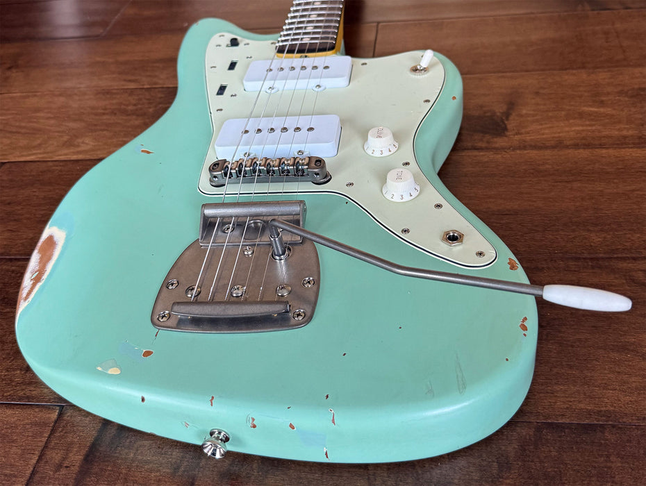 Nash Guitars Model JM-63 Surf Green Lollar Pickups Rosewood Neck NG6070