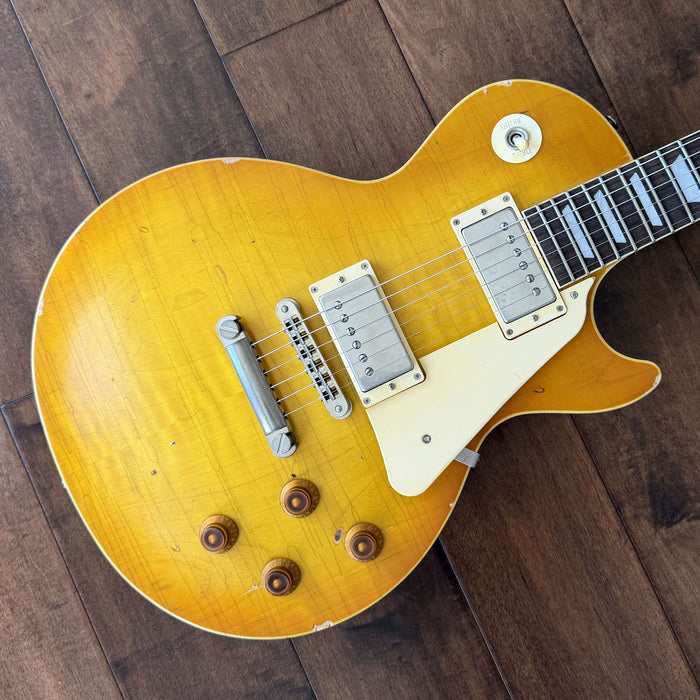 Nash LP60 Gibson Les Paul Conversion Electric Guitar Lemon Burst 225630258