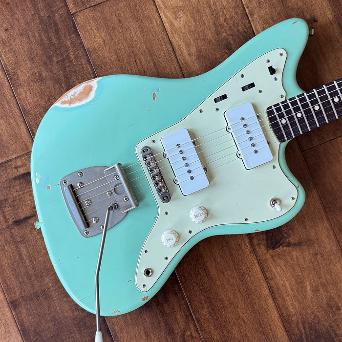 Nash Guitars Model JM-63 Surf Green Lollar Pickups Rosewood Neck NG6070