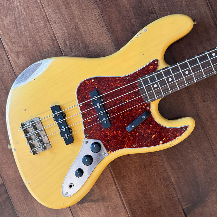 Nash Guitars Model JB-63 Aged Cream Lollar Pickups NG5818