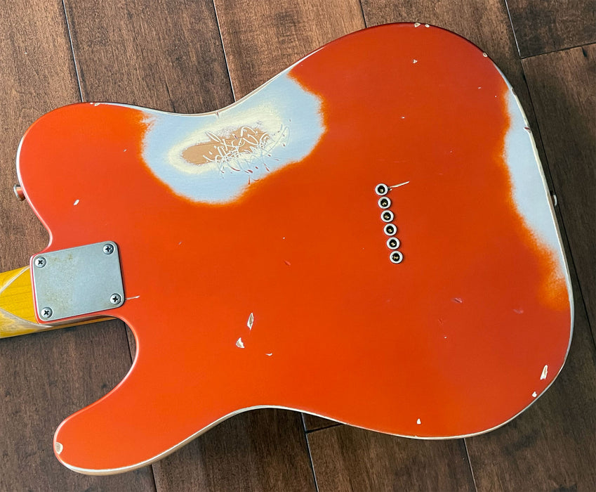 Nash Guitars Model T-63 Candy Tangerine Rosewood Neck VSN118