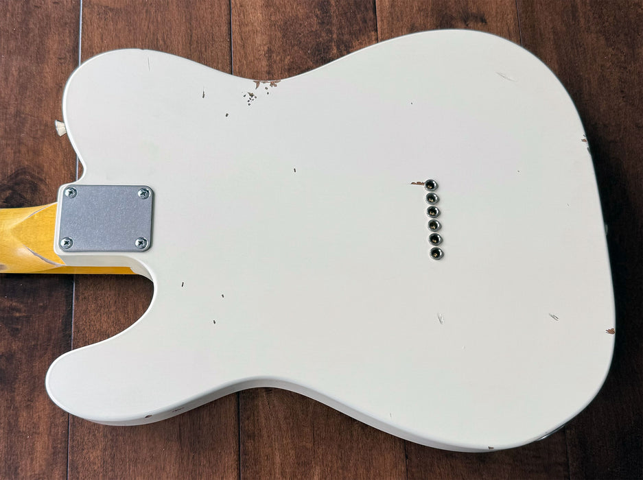 Nash Guitars Model T-2HB Humbucker Pickups Olympic White Rosewood Neck NG5976