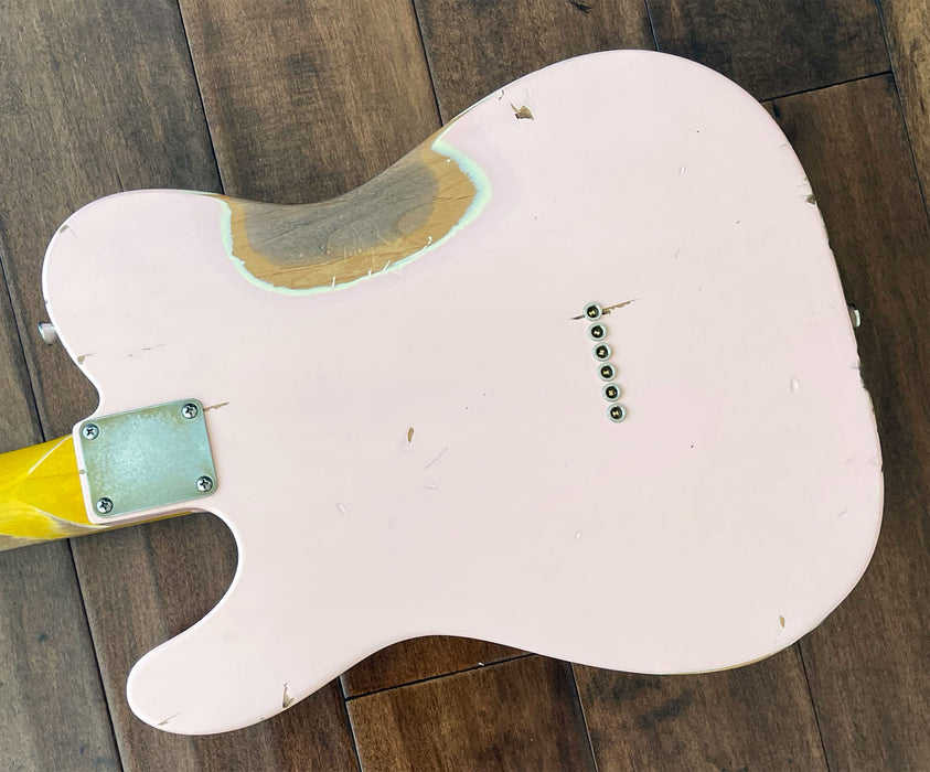 Nash Guitars Model T-63 Shell Pink Rosewood Neck VSN128