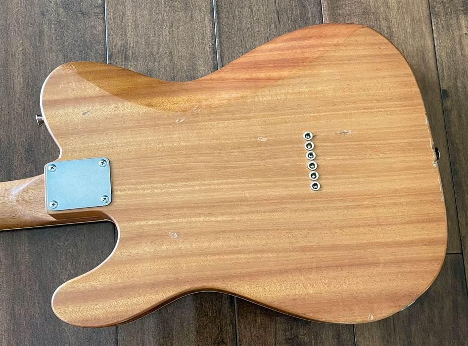 Nash Guitars Model T-63 Humbucker Neck Flame Red Rosewood Neck NG5797