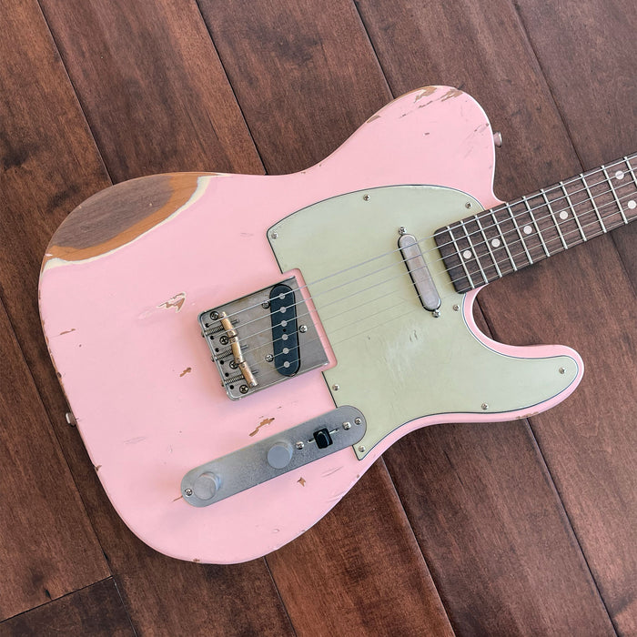 Nash Guitars Model T-63 Shell Pink Rosewood Neck VSN128