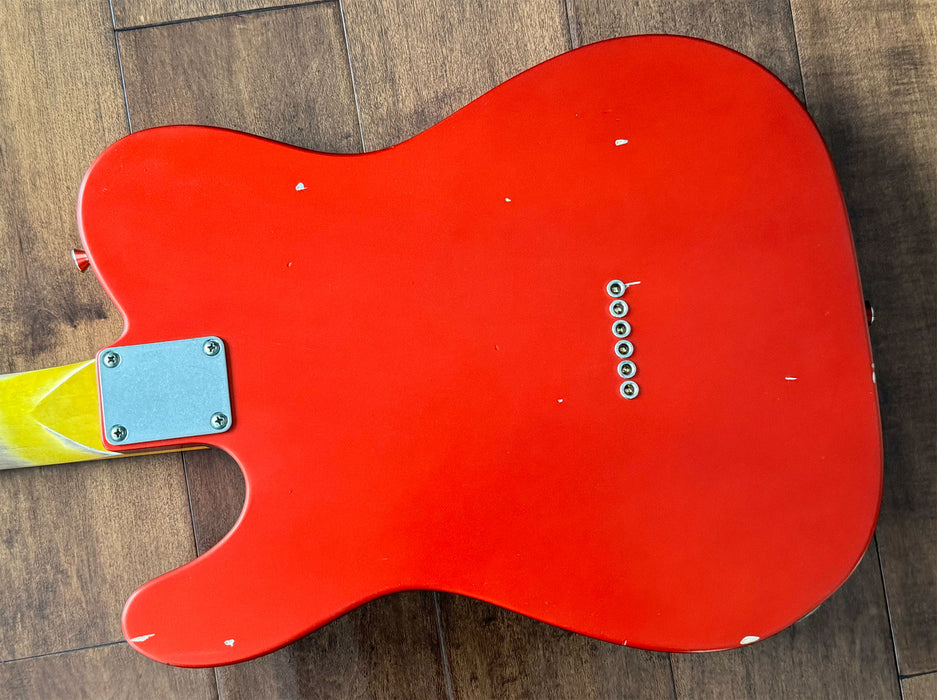 Nash Guitars Model T-63 Humbucker Neck Candy Apple Red Rosewood Neck NG5829