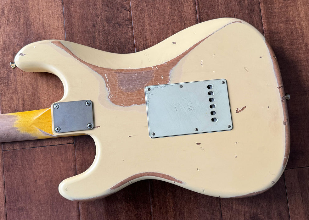 Nash Guitars Model S-63 Vintage White Lollar Pickups Rosewood Neck VSN131