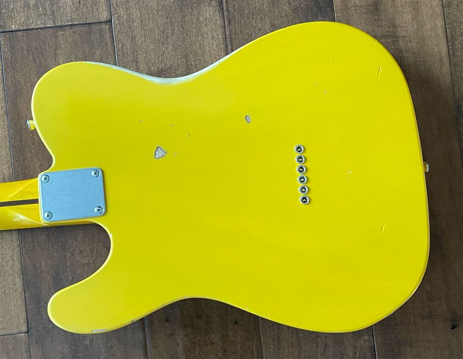 Nash Guitars Model T-52 Aged Butterscotch Blonde Nitro Maple Neck NG5796