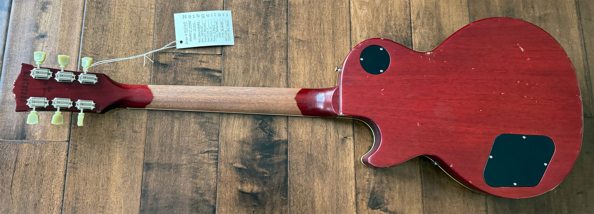 Nash LP60 Gibson Les Paul Conversion Electric Guitar Dark Burst NGLP-300