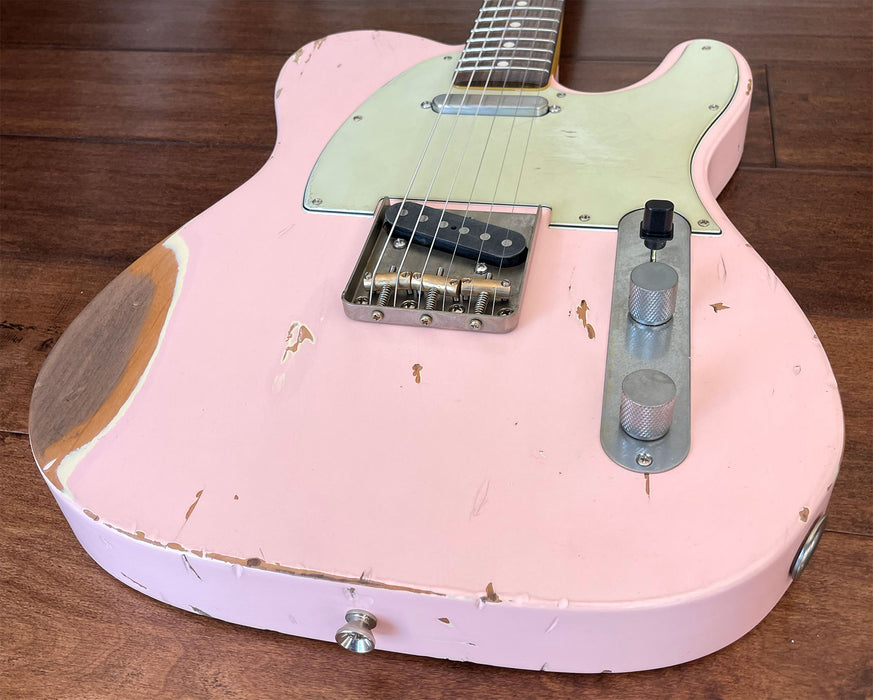 Nash Guitars Model T-63 Shell Pink Rosewood Neck VSN128