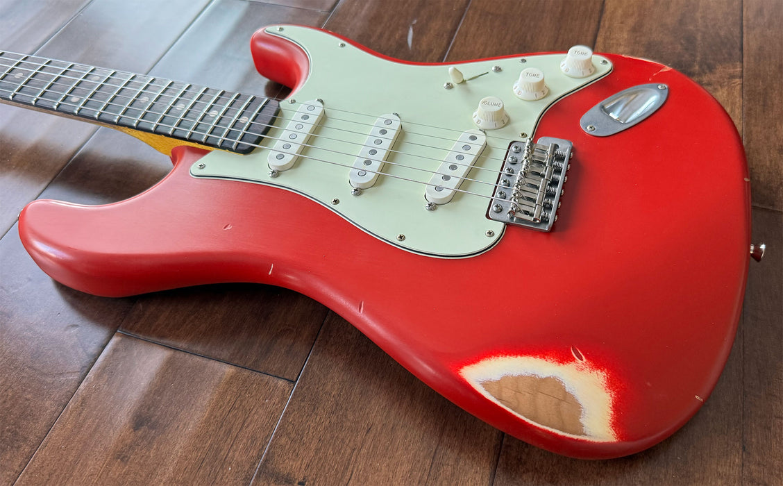 Nash Guitars Model S-63 Dakota Red Lollar Pickups Maple Neck NG6021