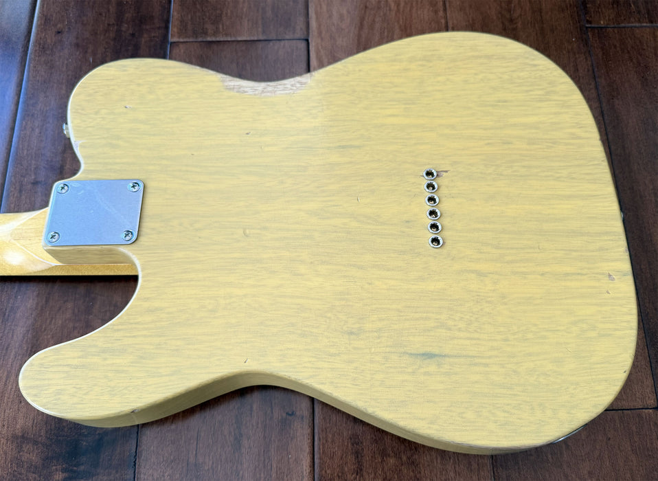Nash Guitars Model T-63 P90 Neck Korina/TV Yellow Rosewood Neck NG6542