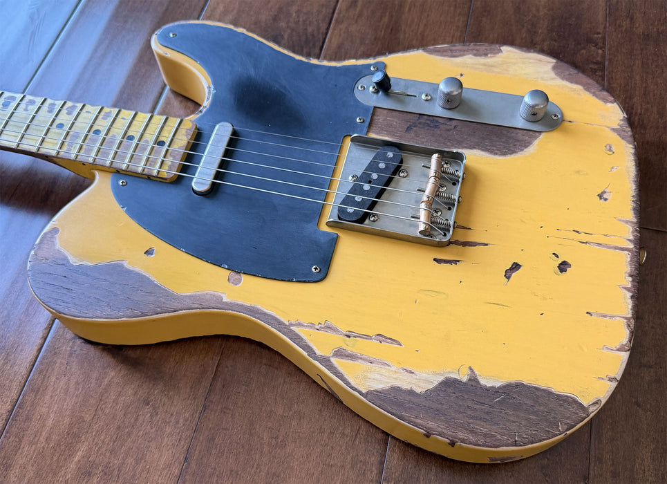 Nash Guitars Model T-52 Ash Body Butterscotch Blonde Maple Neck NG6439