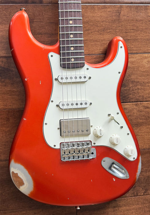 Nash Guitars Model S-63 HSS Candy Tangerine Lollar Pickups Rosewood Neck VSN135