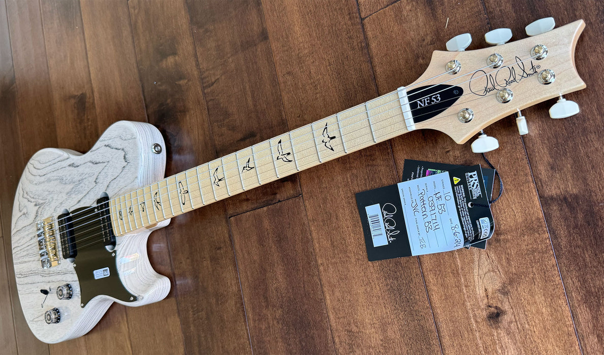 PRS NF 53 Electric Guitar White Doghair 0391714