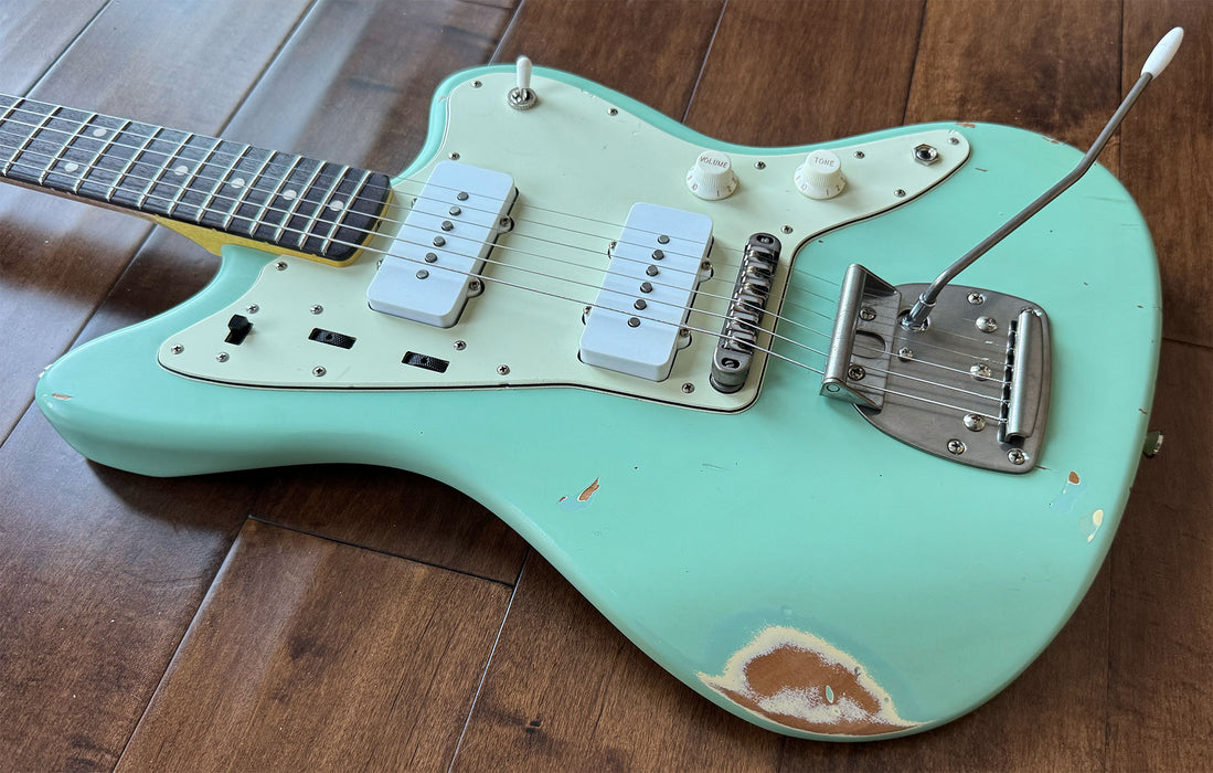 Nash Guitars Model JM-63 Surf Green Lollar Pickups Rosewood Neck NG6070