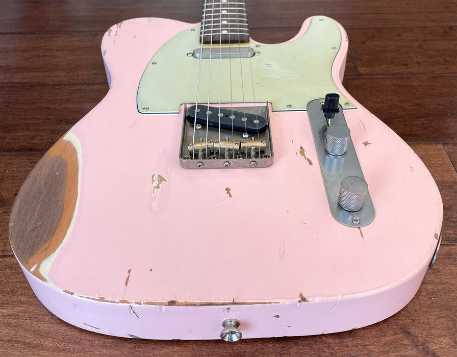 Nash Guitars Model T-63 Shell Pink Rosewood Neck VSN128
