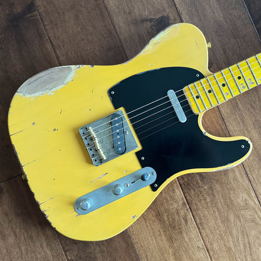 Nash Guitars Model T-52 Aged Butterscotch Blonde Nitro Maple Neck NG5823