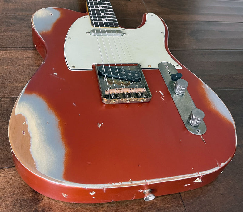 Nash Guitars Model T-63 Candy Tangerine Rosewood Neck VSN118