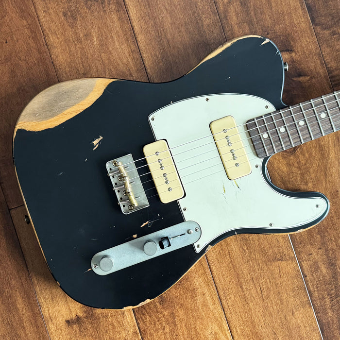 Nash Guitars Model T-2HB P90 Pickups Black Rosewood Neck NG5918