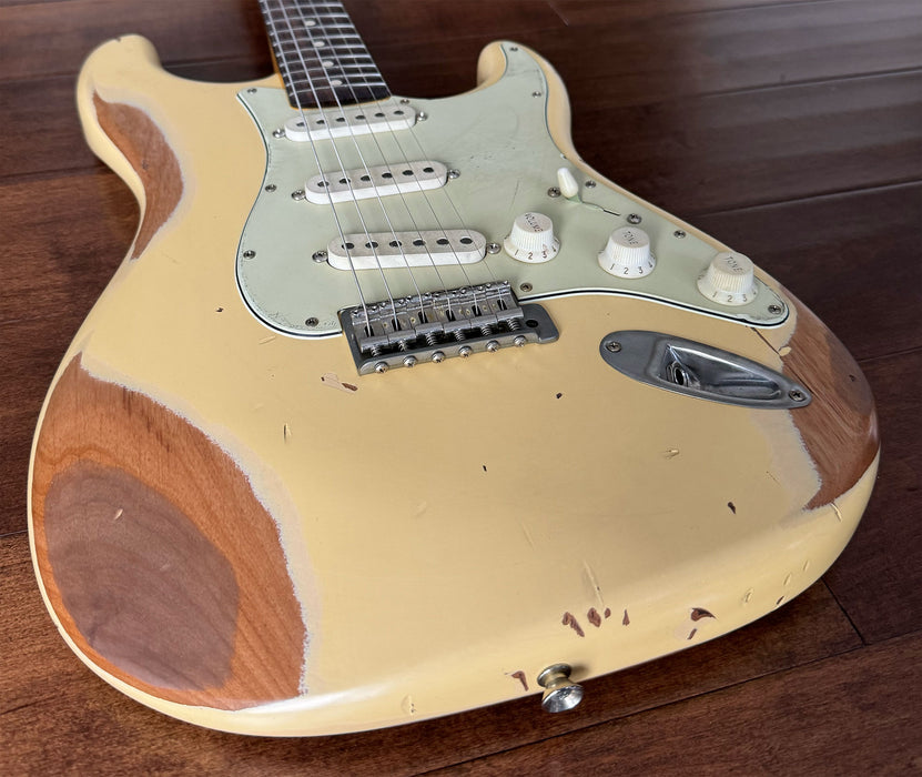 Nash Guitars Model S-63 Vintage White Lollar Pickups Rosewood Neck VSN131