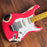Nash Guitars Model S-81/HSS Fiesta Red Over Sunburst Maple Neck VSN121
