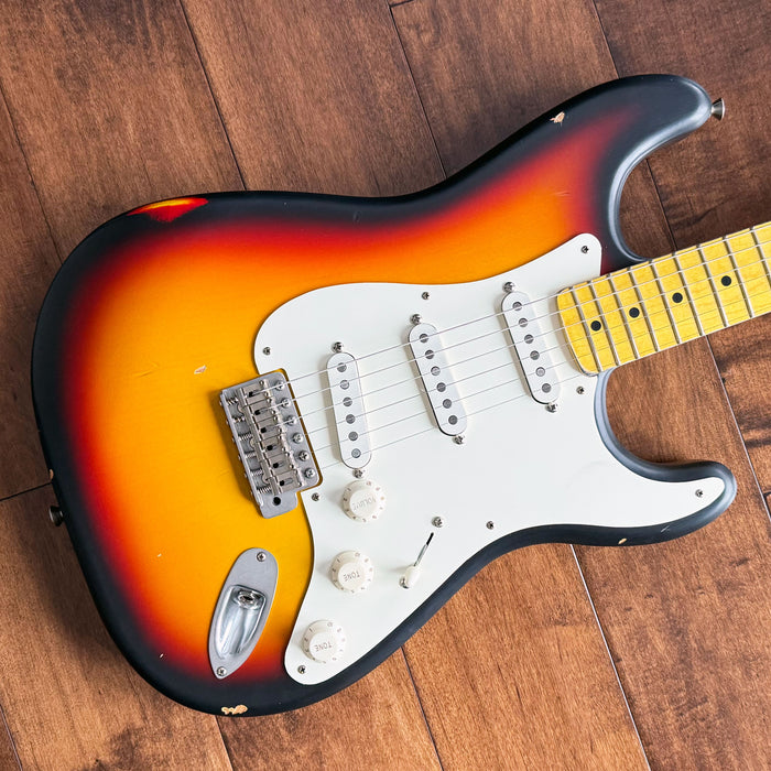 Nash Guitars Model S-57 Aged 3-Tone Sunburst Lollar Pickups NG5919