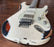 Nash Guitars Model S-81/HSS Olympic White Over Sunburst Rosewood Neck VSN122