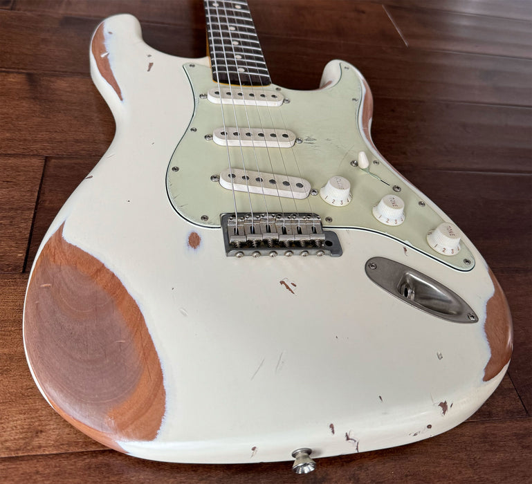 Nash Guitars Model S-63 Olympic White Lollar Pickups Rosewood Neck VSN134