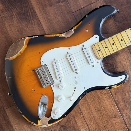 Nash Guitars Model S-57 Hard Tail Aged 2-Tone Sunburst Lollar Pickups NG5923