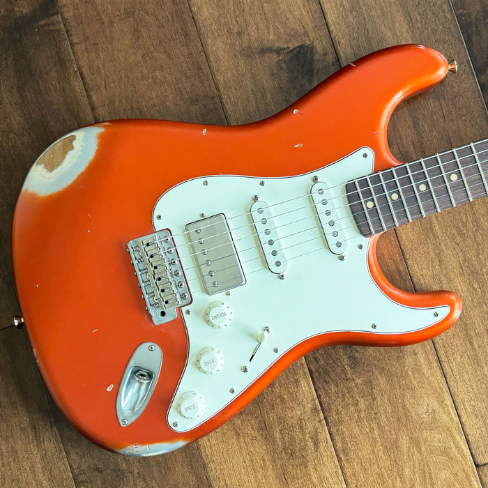 Nash Guitars Model S-63 HSS Candy Tangerine Lollar Pickups Rosewood Neck VSN135