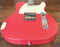 Nash Guitars Model T-63 Electric Guitar Rosewood Neck Aged Fiesta Red Lollars NG6559