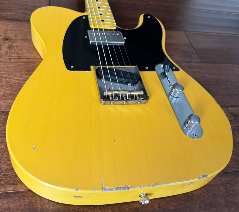 Nash Guitars Model T-52 Humbucker Neck Butterscotch Blonde Maple Neck NG5917