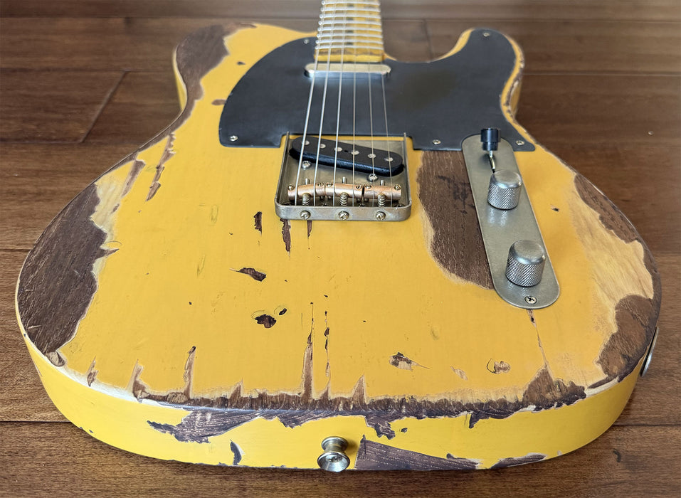 Nash Guitars Model T-52 Ash Body Butterscotch Blonde Maple Neck NG6439