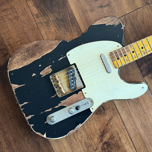 Nash Guitars Model T-57 Humbucker Neck Maple Neck Aged Black NG6424