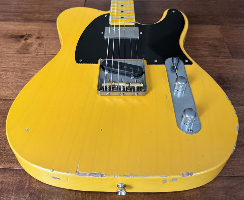 Nash Guitars Model T-52 Humbucker Neck Butterscotch Blonde Maple Neck NG5917