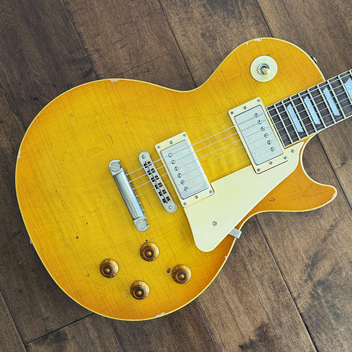Nash LP60 Gibson Les Paul Conversion Electric Guitar Lemon Burst 225630258