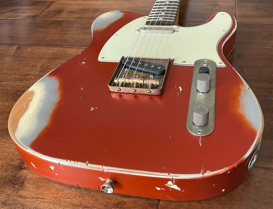 Nash Guitars Model T-63 Candy Tangerine Rosewood Neck VSN118