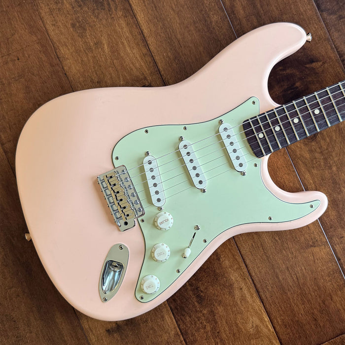 Nash Guitars Model S-63 Un-Aged Shell Pink Lollar Pickups Rosewood Neck NG6066