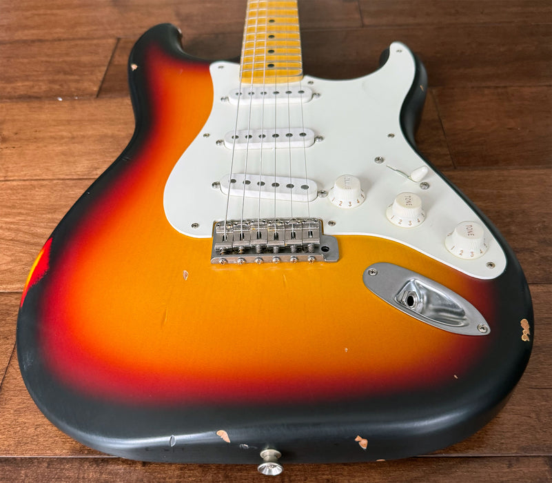 Nash Guitars Model S-57 Aged 3-Tone Sunburst Lollar Pickups NG5919
