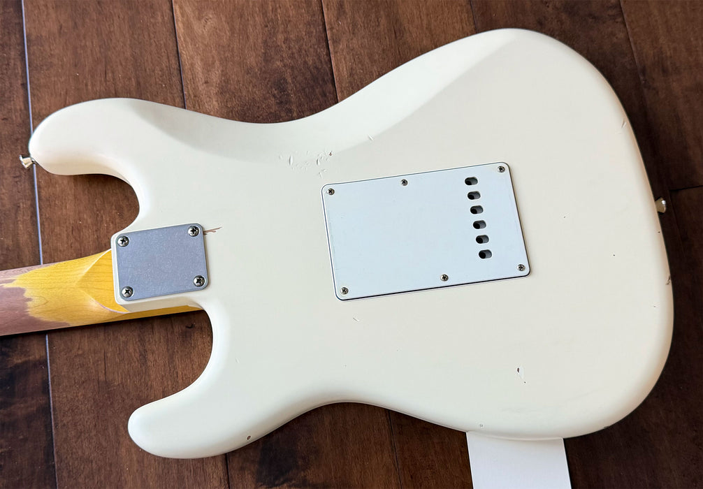 Nash Guitars Model S-63 HXH Vintage White Rosewood Nautilus Neck NG6293