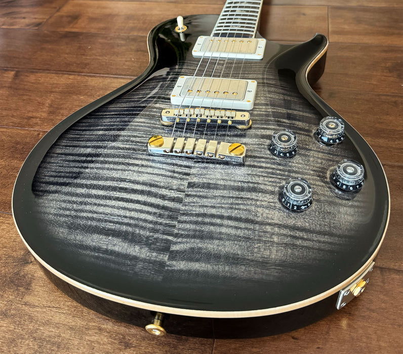 PRS McCarty 594 Singlecut Charcoal Burst Hybrid Package Pattern Vintage 0391974